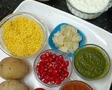दही आलू चाट रेसिपी चरण 1 फोटो