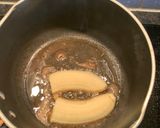 A picture of step 3 of Pancake With Banana in coconut milk and roasted cashew nut.