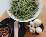 Une image de l'étape 1 de Salade tiède d’haricots verts.