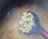 A picture of step 5 of Kabuli chana salan.