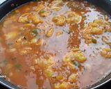 Foto del paso 6 de la receta Arroz con bacalao y langostinos