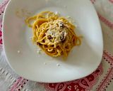 Carbonara spagetti recept fázis 7 fotója