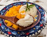 A picture of step 15 of Mango Sticky Rice with Coconut.