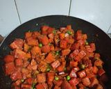 A picture of step 12 of Gajar Matar Ki Sabzi.