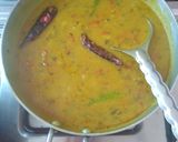 A picture of step 6 of Panchratni Dal.