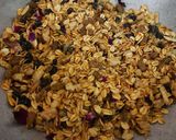 A picture of step 4 of Nutty Granola with Date Palm Jaggery.