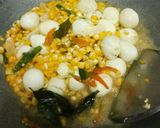 Foto langkah ke 7 dari resep Tumis Telur Puyuh & Jagung.