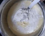 A picture of step 2 of Moongdaal dosa/ pesarittu (my style).