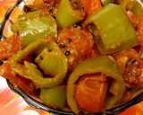 टमाटर मिर्च की सब्ज़ी (Tamatar mirch ki sabzi recipe in hindi) रेसिपी चरण 5 फोटो