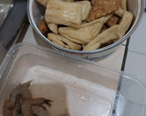 Foto langkah ke 1 dari resep Semur Tempe Tahu Udang Bumbu Bali.