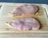 Omlós, bundás csirkemell (ketogén) recept fázis 1 fotója