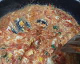 A picture of step 2 of Egg with Hari Mirch.