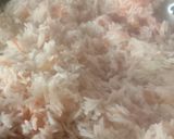 A picture of step 3 of Jaggery rice.