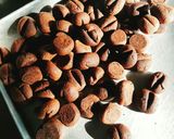 Hình bước làm 1 của món Bánh hột cà phê