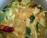 A picture of step 2 of Cabbage Pappu.