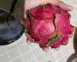 Foto langkah ke 3 dari resep Dragon Fruit Cake - Bolu Buah Naga Panggang - Snack Time Mpasi 1+.