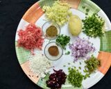 A picture of step 4 of Navratna Paratha.