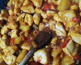 Foto del passaggio 5 della ricetta Pollo in salsa agrodolce