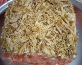 A picture of step 12 of Peri Patakha Chicken Sandwich Cake.