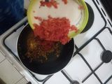 Lentils in coconut sauce