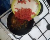 A picture of step 3 of Lentils in coconut sauce.