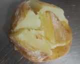 रोस्टेड जैकेट पोटैटो चीज़ स्प्रेड Roasted Roasted jacket potato cheese spread cheese spread रेसिपी चरण 5 फोटो