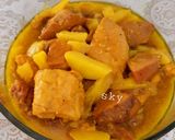 عکس مرحله 3 از دستور خورشت به و سیب زمینی