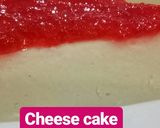 Foto langkah ke 5 dari resep Cheese cake strawberry simple.