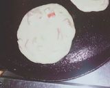 A picture of step 2 of Semolina with vegeies pancakes.
