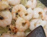 A picture of step 5 of Garlic Buttered Prawns & Chicken Salad.