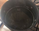 A picture of step 1 of Beef ramen with ajitsuke tomago.