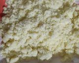 A picture of step 2 of Cashew Mawa Modak.