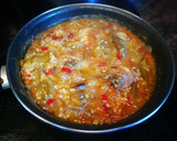 Foto del paso 4 de la receta: Arroz integral con pollo y alcachofas al curry