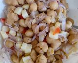 A picture of step 7 of Kurkuray Dahi Puri 😋😋.