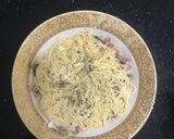 Foto langkah ke 5 dari resep Spaghetti Carbonara.