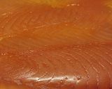 A picture of step 2 of Uova, rosette di salmone e caviale.