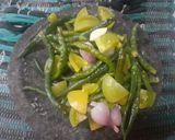 Foto langkah ke 3 dari resep Sambal Hijau Teri Padang.