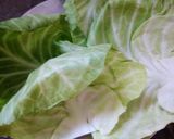 A picture of step 4 of Maggi Cabbage Patra.