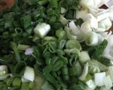 A picture of step 7 of Magiritsa with Chicken and Fresh Mushrooms.
