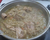 Foto del paso 10 de la receta: Risotto integral con conejo