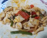 Foto del paso 6 de la receta Fajitas de Pollo y Verduras, y Jamón York y Queso!!😋🌯🍴