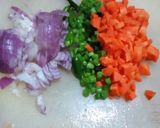 A picture of step 3 of Rava kichadi.