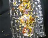 A picture of step 5 of Aloo pakora chat.