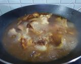 Hình bước làm 2 của món Phá lấu tai mũi heo