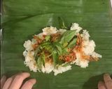 Foto langkah ke 7 dari resep Nasi Bakar Tongkol Suwir.
