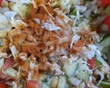 A picture of step 2 of Chana chaat.