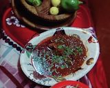 A picture of step 4 of Darbari gosht.