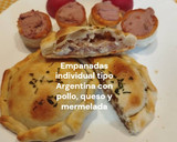 Foto del paso 11 de la receta: Empanadas individual tipo Argentina con pollo, queso y mermelada