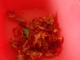 Sopa de lentejas con tocino