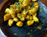 A picture of step 1 of Pin Wheel Samosa (Leftover Potatoes).